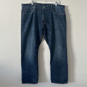 Polo Ralph Lauren Hampton Straight Men’s Blue Jeans Tag 40x30 Actual 42x30